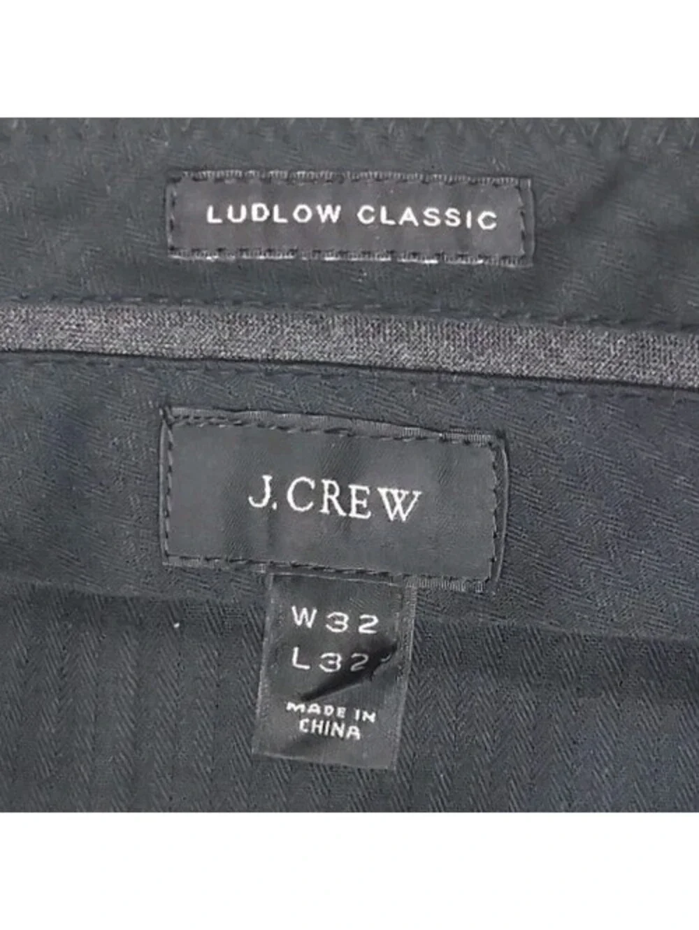J.Crew Ludlow Slim-fit Suit Pant Italian Wool Blue 32x32 Tollegno 1900 Pristine